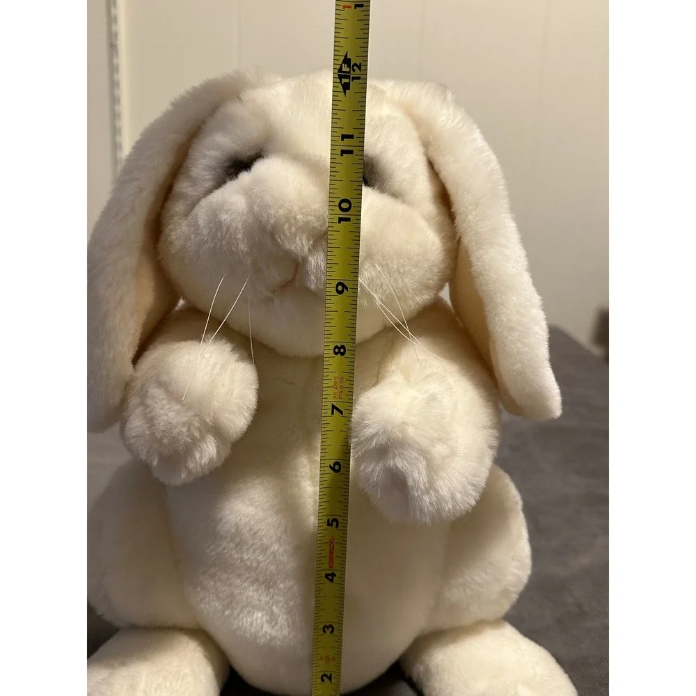 Dakin Lou Rankin Friends Cream Bunny Rabbit Plush Stuffed Animal 12 Inch Cream